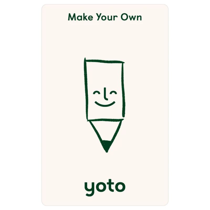 Yoto Card - Make Your Own Cards - 5 Pack